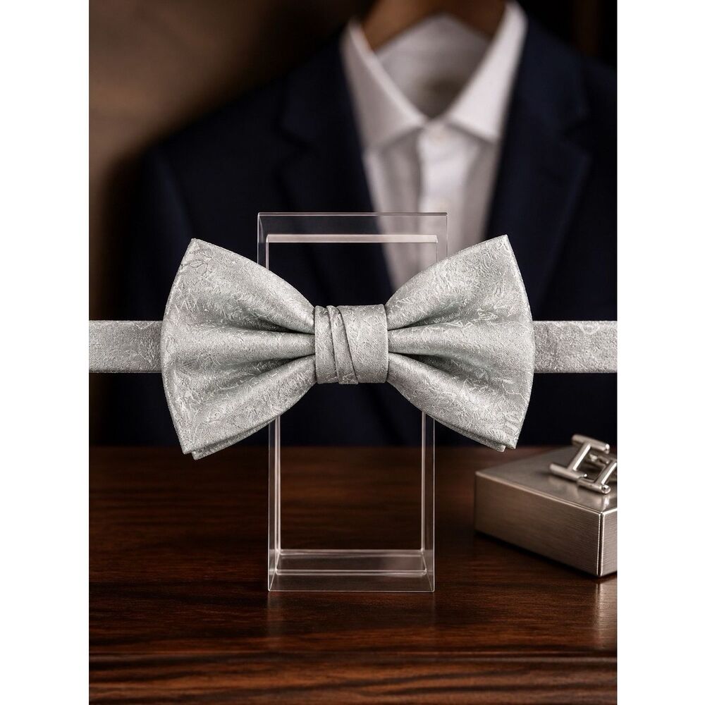 SEA-FOAM GREEN ADJUSTABLE BOW TIE by J. Ferrar NWT